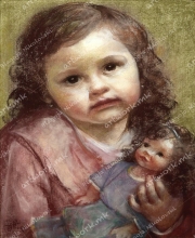 Girl with a doll 2